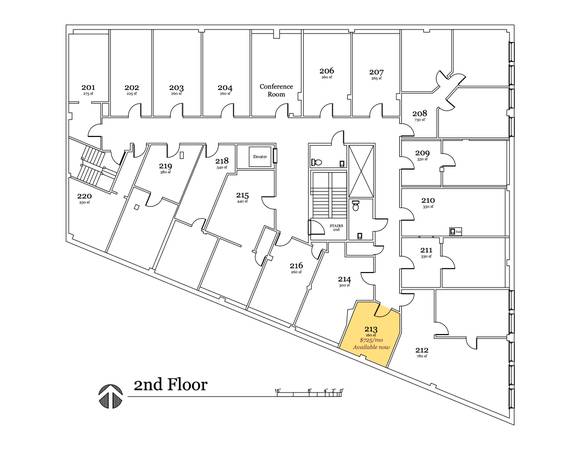 $725 / 160ft2 - West End office (917 SW Oak #213)63999315900419123