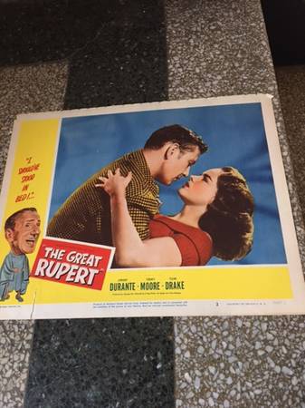 Jimmy Durante "The Great Rupert" original 11"x14" movie poster 1