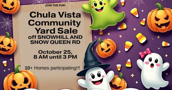 CHULA VISTA COMMUNITY YARD SALE 1