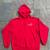 Detroit Red Wings Hoodie NHL Hockey Sweatshirt Mens Size L Vtg Script 1 thumbnail
