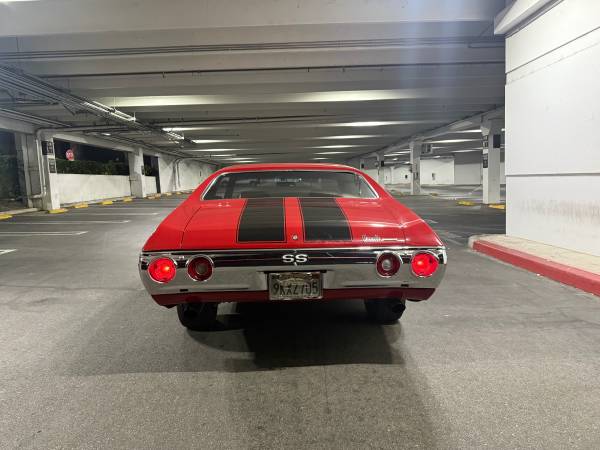 1972 Chevy Chevelle SS - $41,000 (Woodland Hills)63624586099843124
