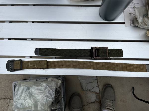 Military Jeep vintage web straps 1