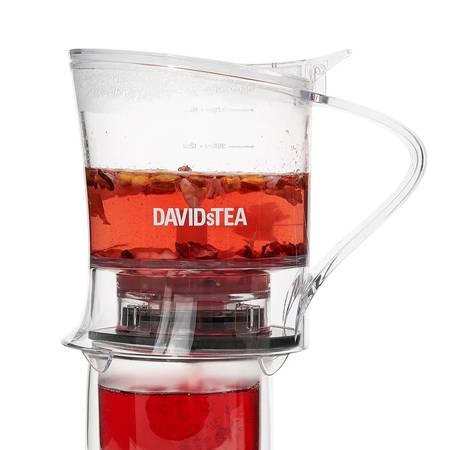 Davids Tea DavidsTea 16 oz Tea Steeper Teapot Clear BPA free plastic 1