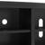 EUC Mainstays Parsons TV Stand for TVs up to 50", Black Oak Finish 3 thumbnail