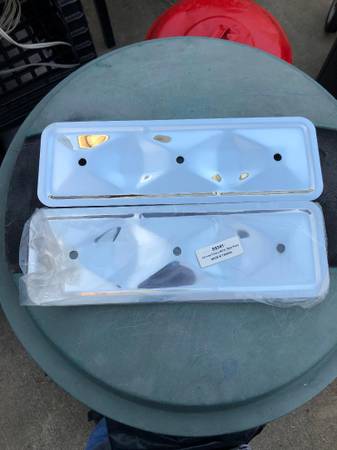 CHEVY 6 CYL CROME LIFTER COVERS 1