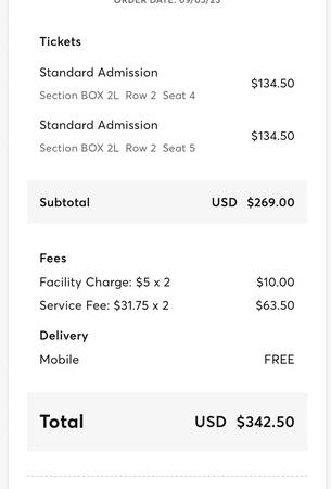 Box Seats Sigur Ros at The Orpheum 11/19 1