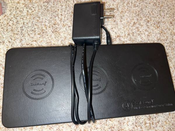 Wireless Charging Pad, ZealSound Ultra-Slim Triple Charger 1