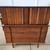 Mid-Century Modern Walnut Sculptural 7 Drawers High Chest Dresser 6 thumbnail