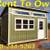 Western/Rustic Man Cave, Studio, Tack Wood Sheds 13 thumbnail