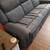 Duel reclining powered couch 3 thumbnail