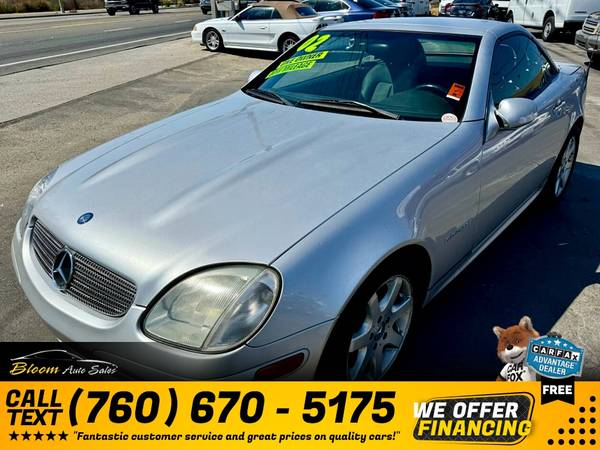 2002 Mercedes-Benz SLK SLK 230 Kompressor 2dr 2 dr 2-dr Convertible PR - $4,990 (Bloom Auto Sales)63470059306371122