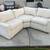 Pottery barn white corner couch 3 thumbnail