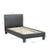 Twin Value Platform bed frame, VERY STURDY, black vinyl, in stock, NEW 1 thumbnail