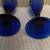 2  hand blown Bristol  Long Stem glasses 7 thumbnail