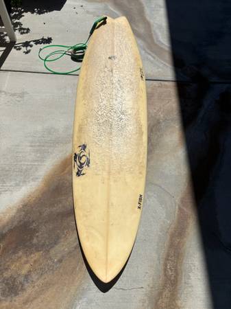 Surfboard x-fish 6’6” with leash photo 1