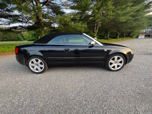 2004 Audi S4 Cabriolet quattro transmisión manual - $ - $4,900 (New Milford)63654715271297120