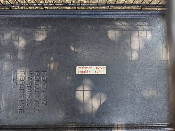 Dog Crate - wire frame type (los gatos)63862001060867123