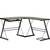 Modern L-Shape Black Tempered Glass Computer Desk with Keyboard Tray, 51 Inch 4 thumbnail