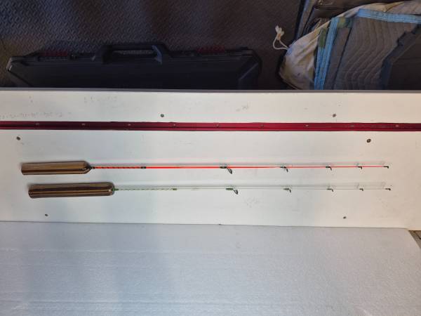 custom ice rods Perch/ walleye rods 1
