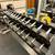 American Barbell Series 1 Urethane 5-50lb dumbbell set with 2 tier rack LIKE NEW 5 thumbnail
