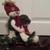 12 Inch Snowman Sled Christmas Holiday Decoration 2 thumbnail