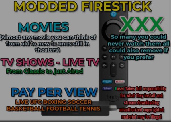 Modded Amazon fire stick 1