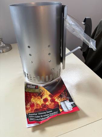 Weber Rapidfire Charcoal Grill Starter 1