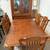 Dining table with chairs and china hutch 1 thumbnail