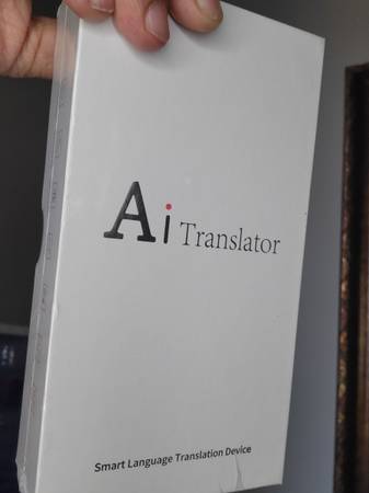 AI Translator (P-40) 135 Language Photo Recording Smart