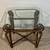 Vintage Glass & Iron Side Table ✨ Sturdy & Stylish! 1 thumbnail