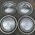 1969 Delta 88 Four 15 inch Oldsmobile hubcaps 1 thumbnail