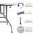 SunBoat 5 piece folding dining set 3 thumbnail