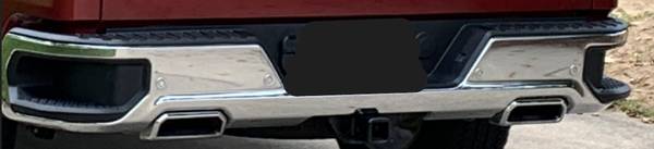 WTB 2019 Silverado chrome rear bumper 1