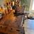 NICE 52” Carpenter Table wine  coffee bar serving buffet sideboard 5 thumbnail