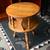 Colonial Maple 2-Tier Accent Table by George Bent - 24H x 19 Diameter 1 thumbnail