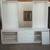 Console, dresser, white wall unit Custom made 1 thumbnail