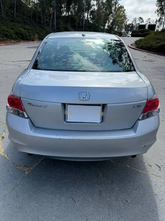 2008 Honda Accord V6 EX-L Silver/Black Int (180k miles) - $5,500 (Rancho Bernardo)63440526443905122