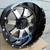5 NEW 20X12 Gloss Black Machined Face *6LUG* *FORD*CHEVY*TOYOTA*-44MM* 3 thumbnail