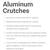 Standard Aluminum Crutches 2 thumbnail