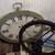 Wall Clock - Large Oval Metal Rustic (like new) 3 thumbnail