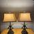 2 table lamps. Starfish coastal nautical beach sculpture art decor 5 thumbnail