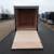 2025 Interstate 6 X 12 Victory VNose Enclosed Cargo Trailer Black 8 thumbnail