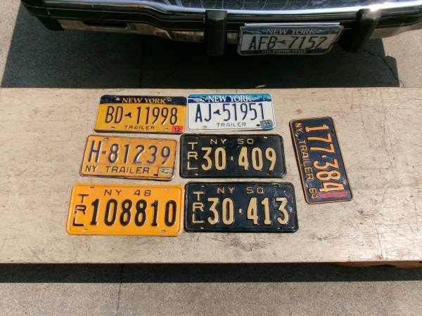 TRAILER PLATES 1