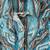 Rock and Roll Denim Ocean Aztec Print Sleeveless Snap Top shirt 2 thumbnail