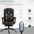 Vinsetto Vibrating Massage Office Chair Executive Recliner w Footrest 7 thumbnail