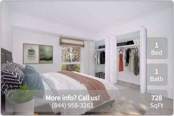 $1,825 / 1br - 728ft2 - Convenient location for commuters – On the bus line! 1 bed, 1 bath (Reston)64040029373698121