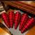 13" red Finial Glass  Christmas deco, each $50 1 thumbnail