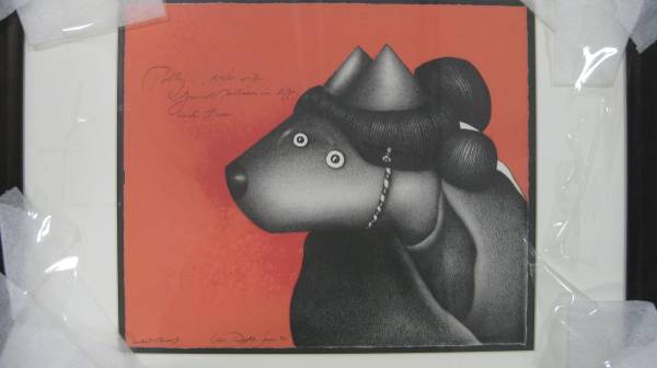 Signed Artist's Proof: Van Dyke Jones Lithograph "Polly" 1