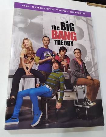 4 temporadas de The Big Bang Theory - Nuevo - $20 (área de Montgomery/Oswego)63470451918849124