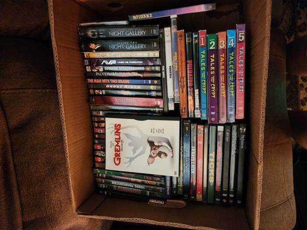 HORROR MONSTER SCI FI DVDS AS NEW $5+ 1